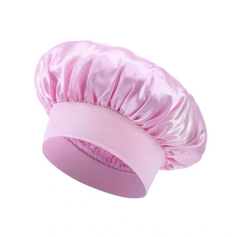 Bonnet satin femme crépue – Hydrate et protège vos cheveux texturés