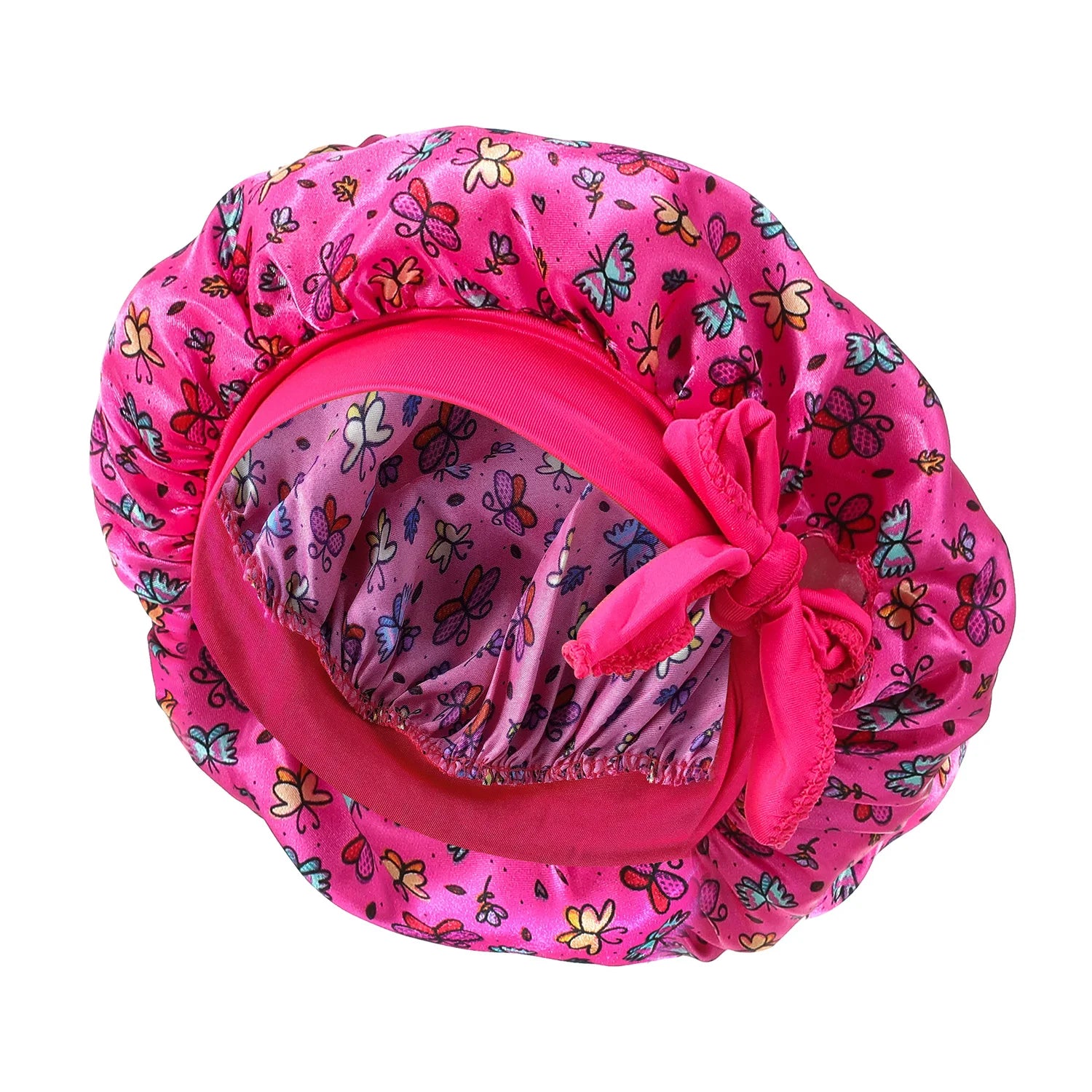 Bonnet satin bébé garçon – Protection anti-frottement pour la nuit