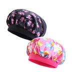 Bonnet en satin enfant afro 2 pièces – Idéal pour cheveux texturés et crépus