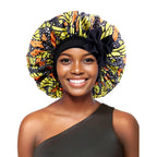 Bonnet satin cheveux afro – Hydratation et soin capillaire intensif