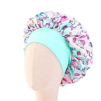 Bonnet en satin bébé nuit paisible – Anti-frottement et confort garanti