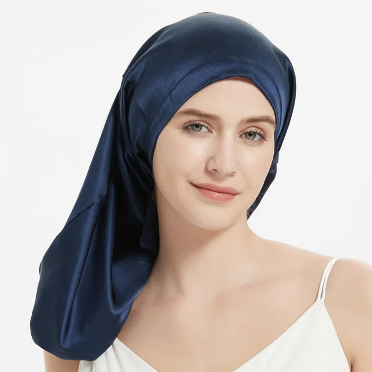 Bonnet satin cheveux lisses et brillants – Soin capillaire sans frisottis