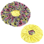 Bonnet de nuit satin femme afro crépus – Soin et hydratation renforcés