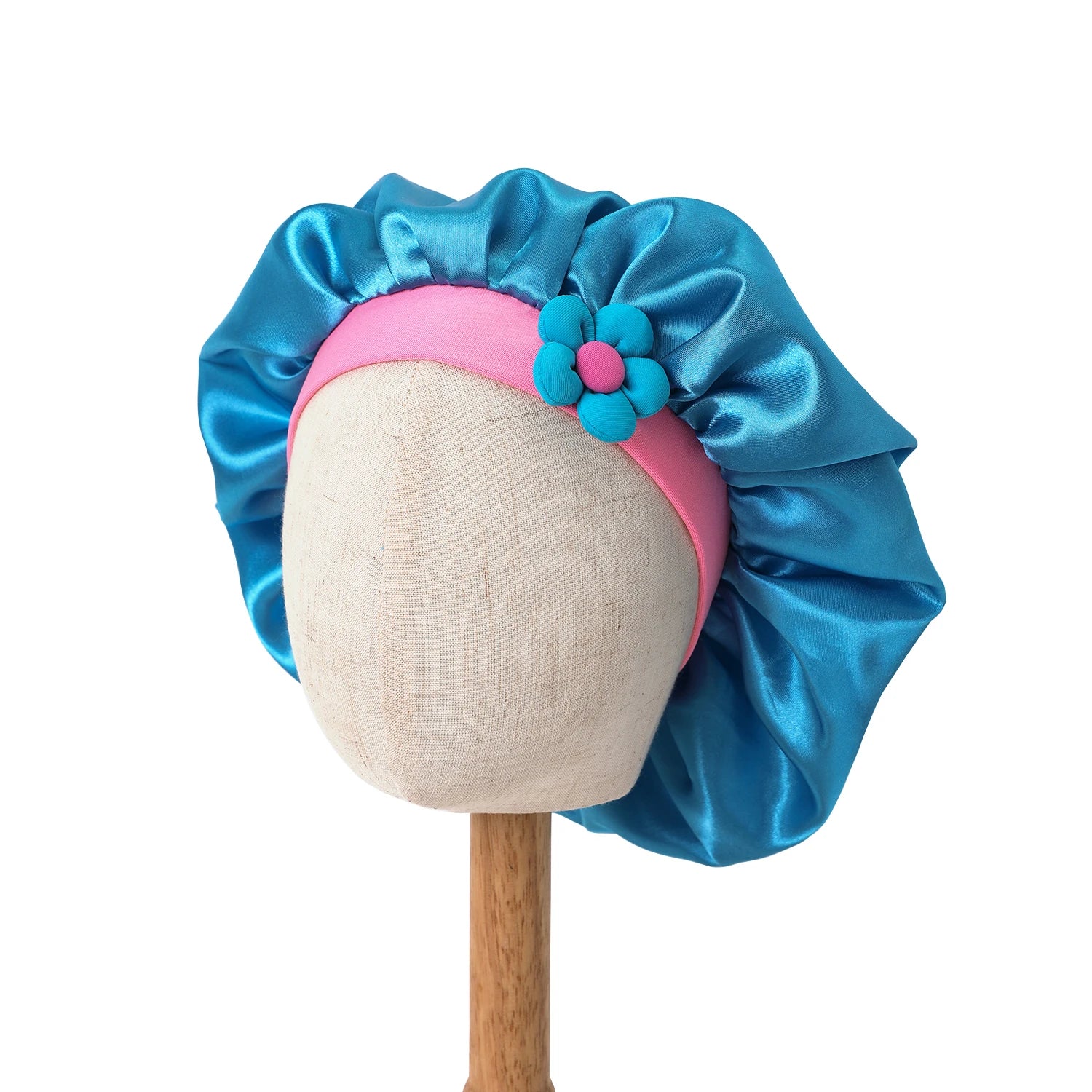 Bonnet satin enfant plusieurs coloris – Protection capillaire et style amusant