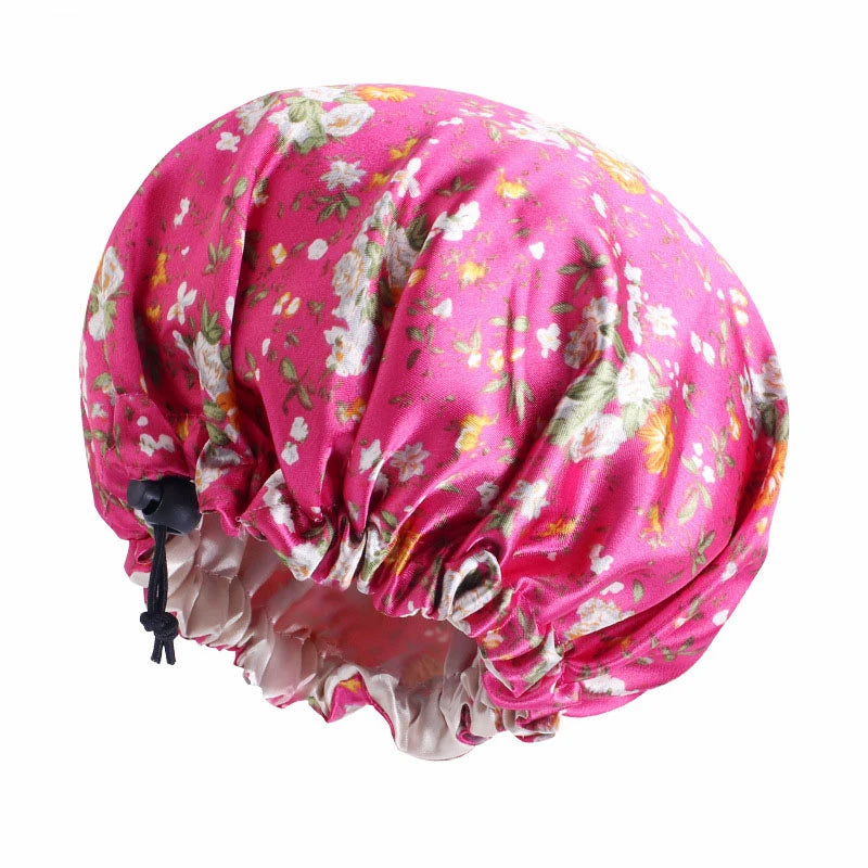Bonnet satin bébé réversible – 2 styles, 1 soin capillaire doux