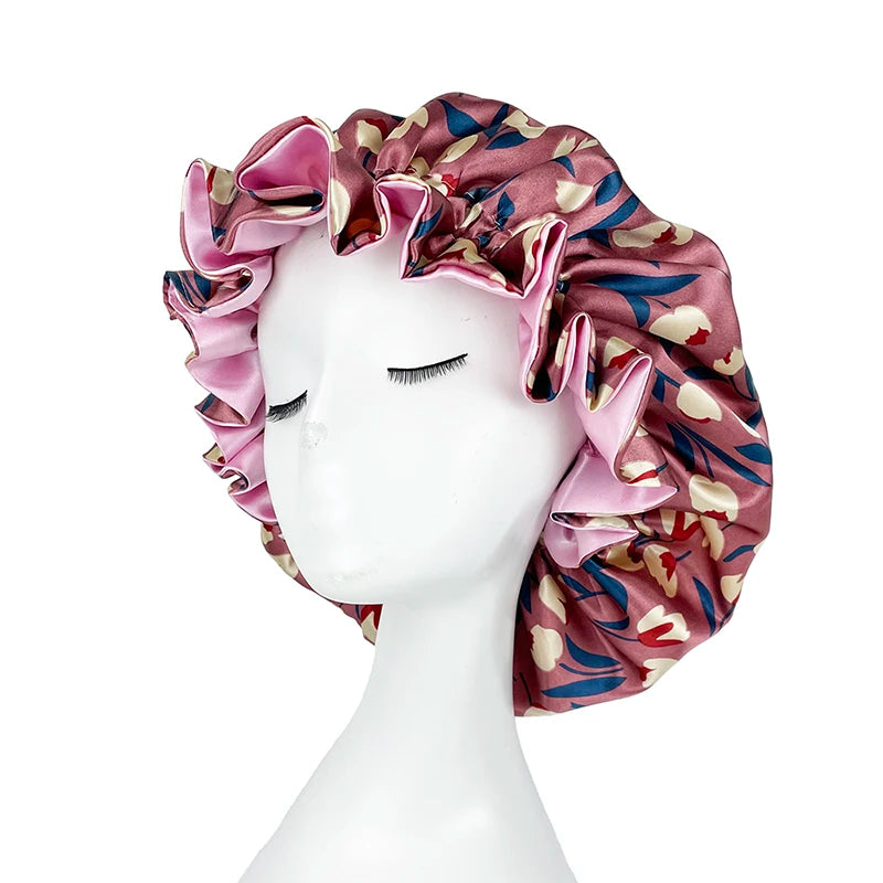 Bonnet satin femme doublé – Élégance intemporelle et protection