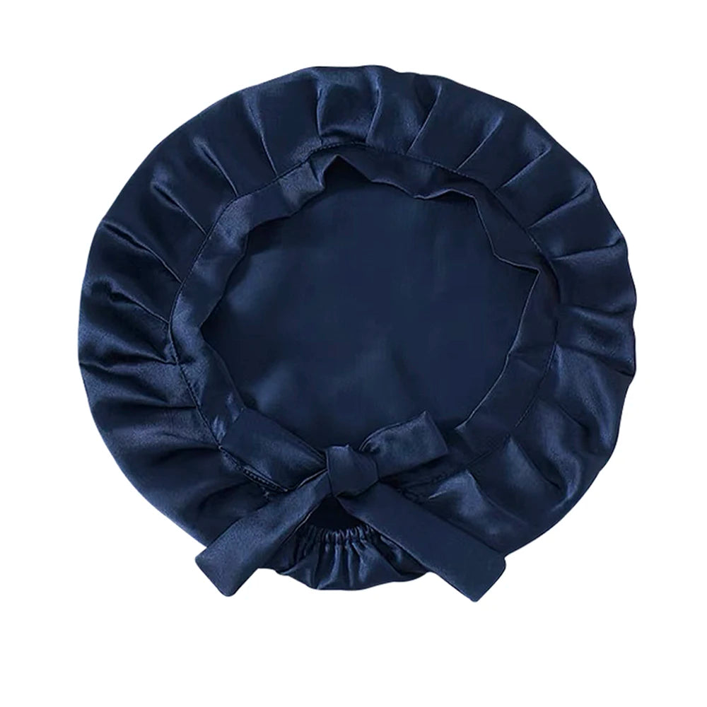 Bonnet de nuit satin réglable femme – Maintien et élégance de nuit