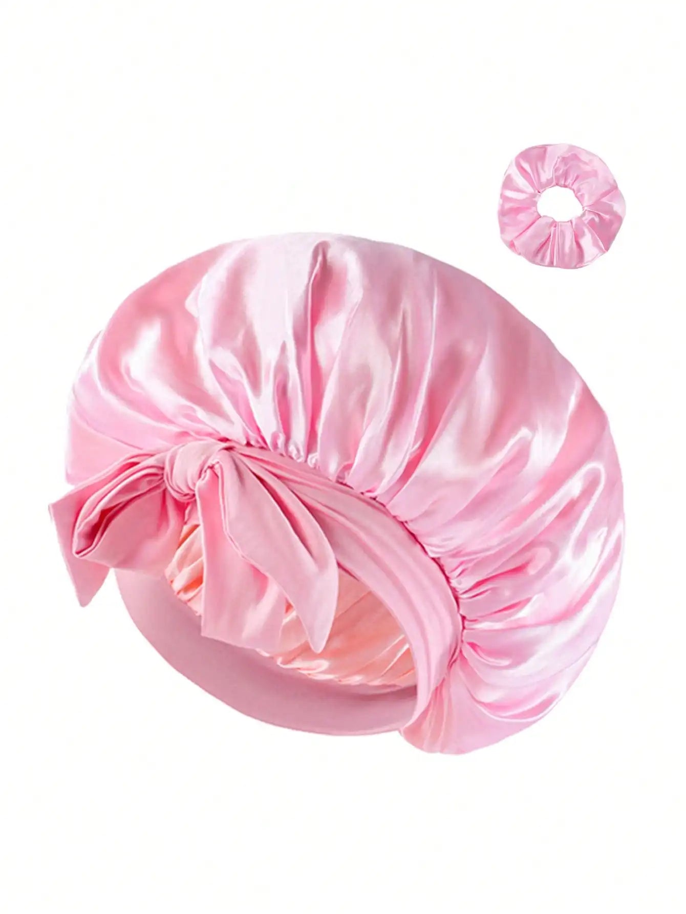 Bonnet satin cheveux afro ajustable – Confort et maintien nocturne