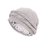 Bonnet satin homme afro ajustable – Maintien et confort durable