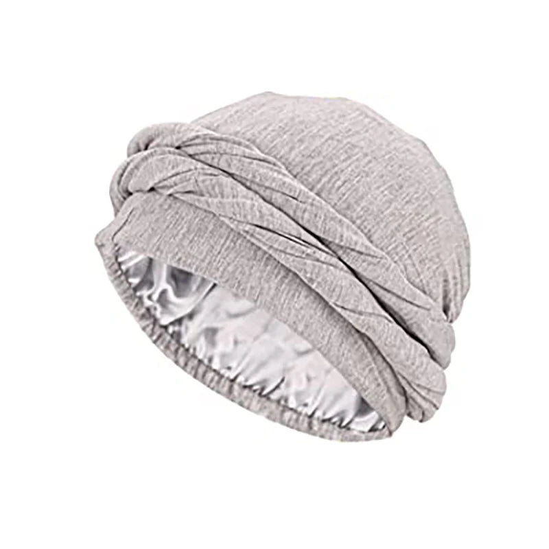 Bonnet satin homme afro ajustable – Maintien et confort durable