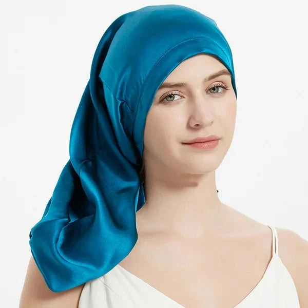 Bonnet satin cheveux lisses et brillants – Soin capillaire sans frisottis