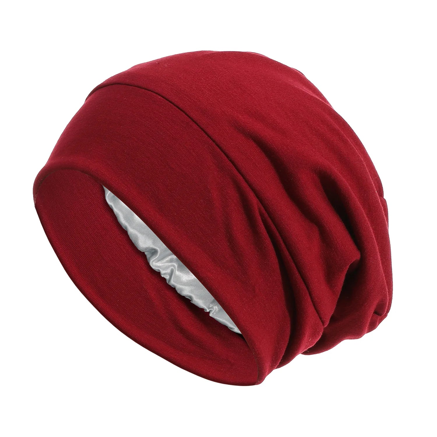 Bonnet intérieur satin femme voilée – Doublure douce et respirante