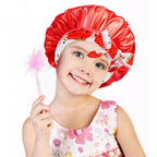 Bonnet satin bébé fille rose – Doux et élégant pour cheveux fins