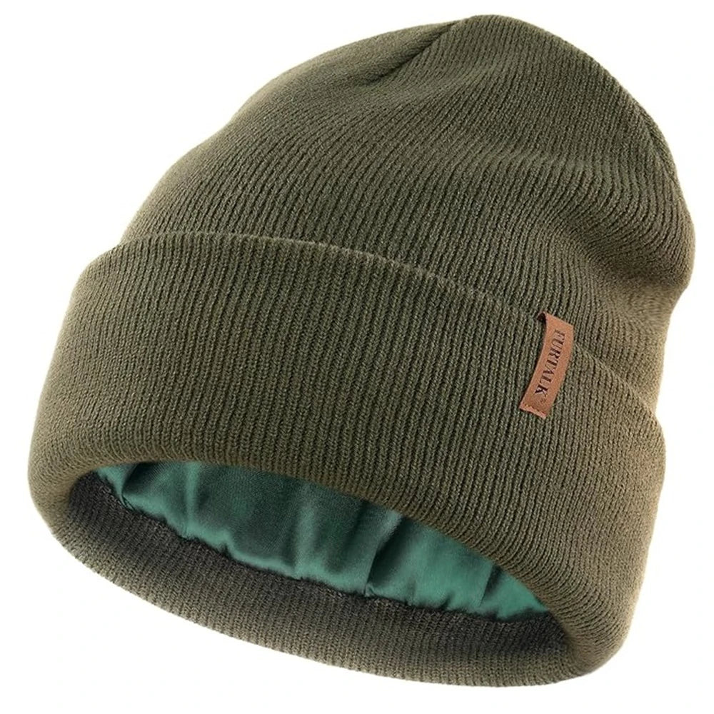 Bonnet intérieur satin hiver mixte – Confort et chaleur pour tous