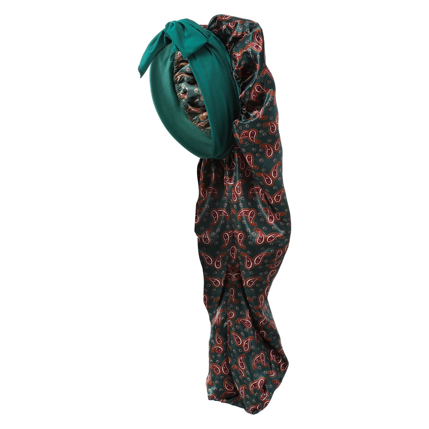 Bonnet de nuit satin cheveux longs réglable – Maintien et soin parfaits