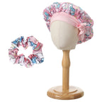 Bonnet en satin pour bébé – Tissu doux et respirant pour un sommeil paisible