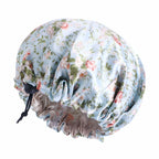 Bonnet satin bébé réversible – 2 styles, 1 soin capillaire doux