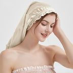 Bonnet satin cheveux longs et fins – Hydratation et douceur naturelle