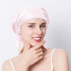 Bonnet satin femme avec attache – Tenue ferme et douceur soyeuse