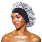 Bonnet satin cheveux afro et frisés – Anti-casse et anti-frisottis
