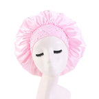 Bonnet satin spécial boucles – Confort et définition naturelle