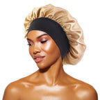 Bonnet satin cheveux afro et frisés – Anti-casse et anti-frisottis
