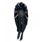 Bonnet en satin cheveux lisses réglable – Tenue parfaite toute la nuit