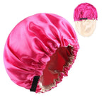 Bonnet intérieur satin réversible – Style et soin en toute saison