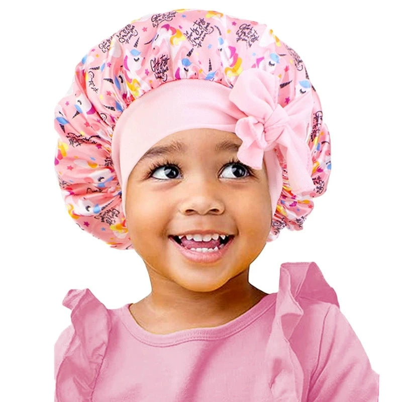 Bonnet en satin enfant anti-casse – Préserve la brillance et la souplesse