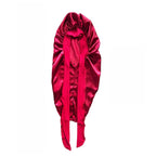 Bonnet en satin cheveux lisses réglable – Tenue parfaite toute la nuit