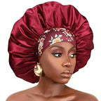Bonnet de nuit satin coloré – Style et confort réunis