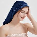 Bonnet satin cheveux longs et fins – Hydratation et douceur naturelle