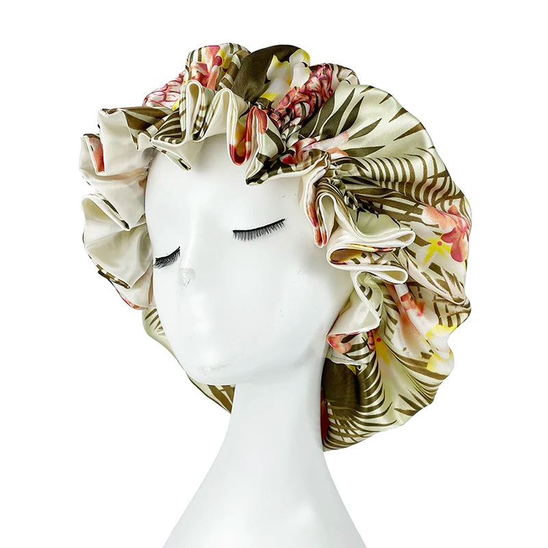 Bonnet satin femme doublé – Élégance intemporelle et protection