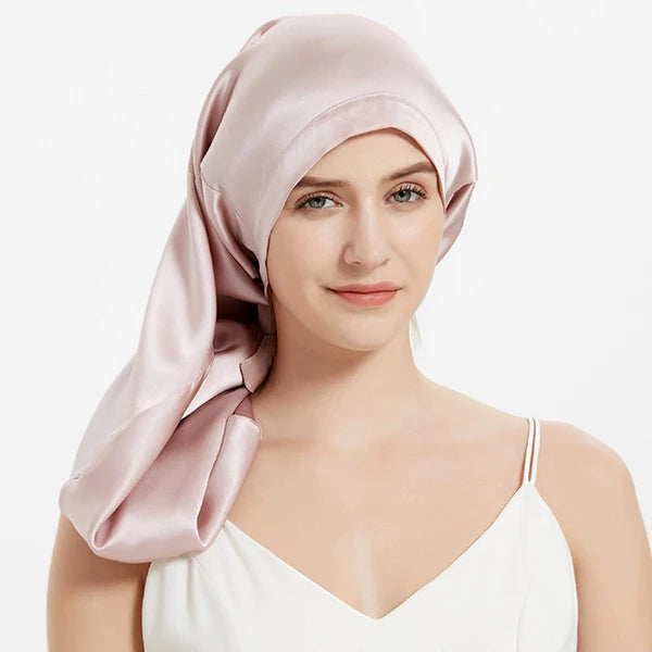 Bonnet satin cheveux lisses et brillants – Soin capillaire sans frisottis