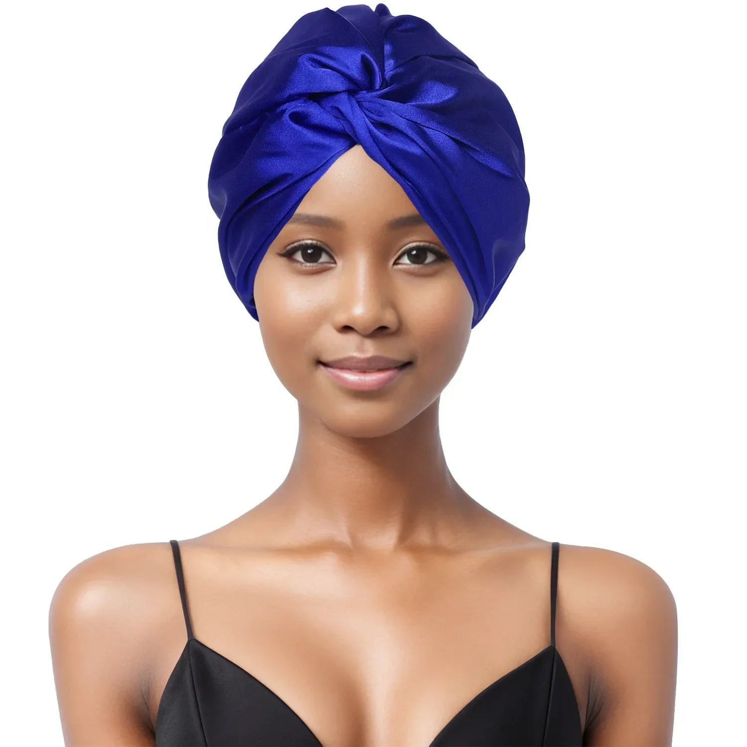 Bonnet de nuit en satin doux – Toucher soyeux et confort total