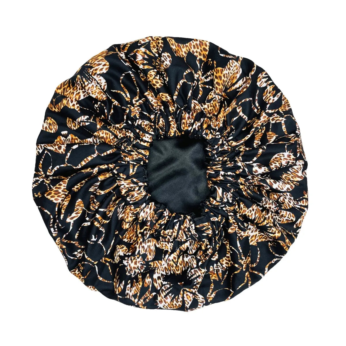 Bonnet de nuit en satin wax – Élégance africaine et confort nocturne