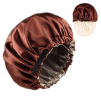 Bonnet intérieur satin réversible – Style et soin en toute saison