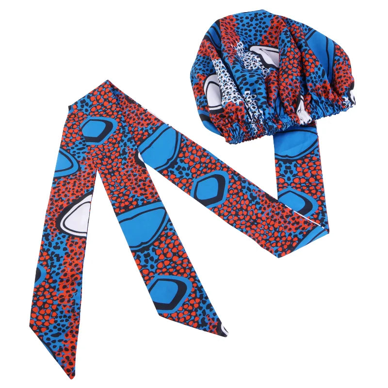 Bonnet satin cheveux afro anti-casse – Soin et hydratation continue