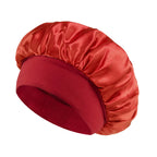 Bonnet en satin bébé garçon – Confort et protection capillaire