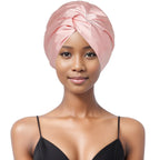 Bonnet de nuit en satin doux – Toucher soyeux et confort total