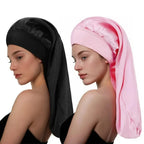 Bonnet satin cheveux lisses – Protection et douceur soyeuse