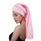Bonnet satin cheveux lisses – Protection et douceur soyeuse
