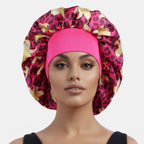 Bonnet en satin femme coloré – Style tendance et cheveux protégés