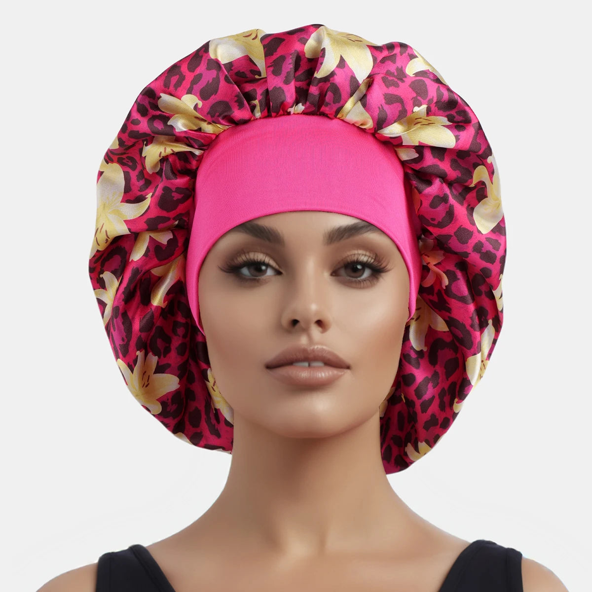 Bonnet en satin femme coloré – Style tendance et cheveux protégés