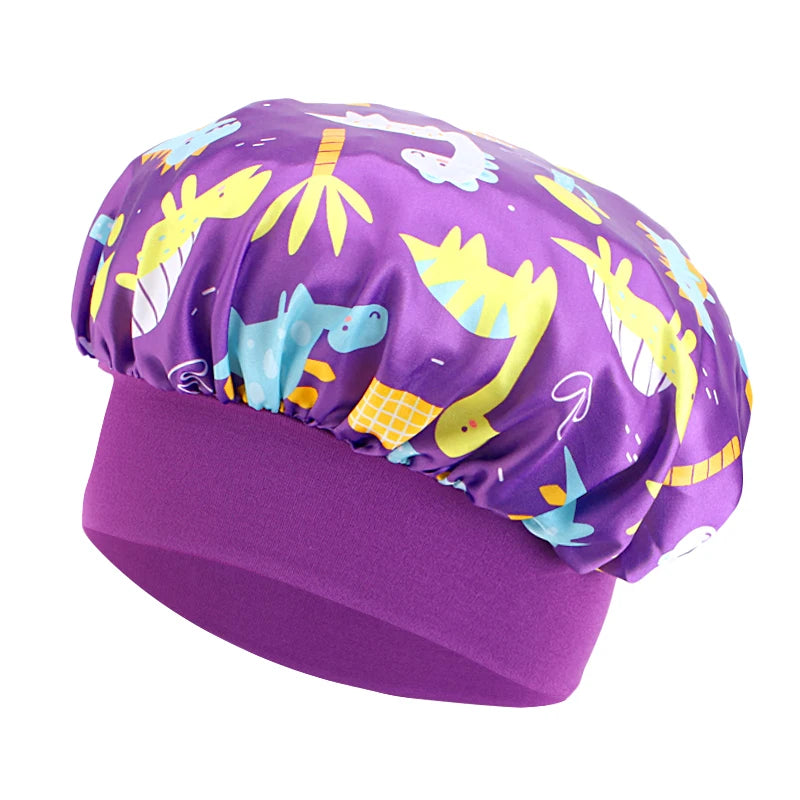 Bonnet satin bébé fille – Douceur soyeuse pour cuir chevelu sensible