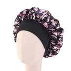 Bonnet en satin bébé nuit paisible – Anti-frottement et confort garanti