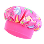 Bonnet satin bébé fille – Douceur soyeuse pour cuir chevelu sensible