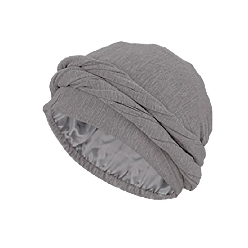 Bonnet satin homme afro ajustable – Maintien et confort durable