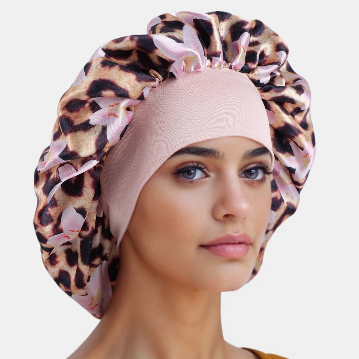 Bonnet en satin femme coloré – Style tendance et cheveux protégés