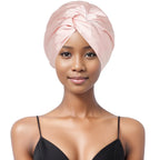 Bonnet de nuit en satin doux – Toucher soyeux et confort total